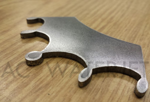 BUDWEISER SIGN MILD STEEL  0.125 &0.250  INCH-1