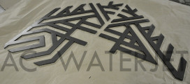 ART DESIGN-MILD STEEL -0.250 INCH -LASER CUTTING