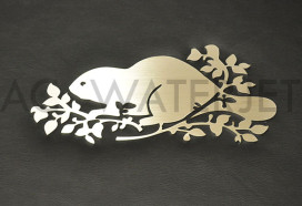 Roots Beaver – 1/8 inch thk Stainless Steel